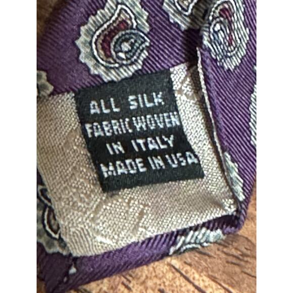 Three Christian Dior Silk Neck Ties Made In USA - Picture 4 of 10